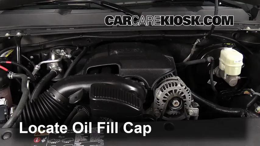 2013 Chevrolet Silverado 1500 LT 5.3L V8 FlexFuel Crew Cab Pickup Oil
